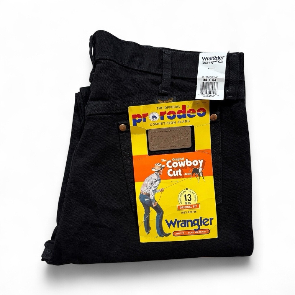 Wrangler Men's Jeans Size 34x34 Cowboy Pro-Rodeo Competition Deadstock NWT - 751